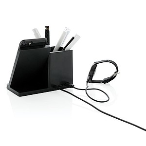 Ontario FSC® & RCS recycled plastic 10W wireless charger