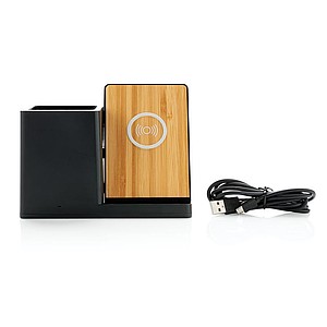Ontario FSC® & RCS recycled plastic 10W wireless charger