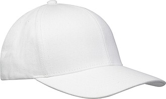 Opal 6 panel Aware™ recycled cap, white