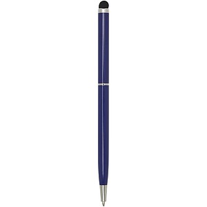 Ore aluminium ballpoint pen with stylus (blue ink), ocean blue