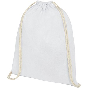 Oregon 140 g/m2 cotton drawstring backpack