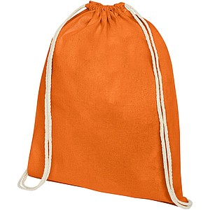 Oregon 140 g/m2 cotton drawstring backpack