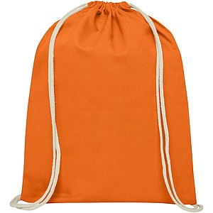 Oregon 140 g/m2 cotton drawstring backpack