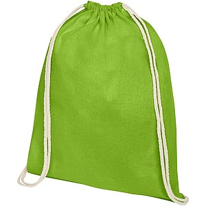 Oregon 140 g/m2 cotton drawstring backpack