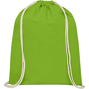 Oregon 140 g/m2 cotton drawstring backpack