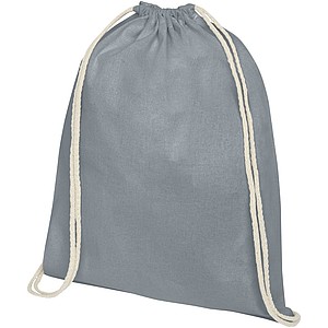 Oregon 140 g/m2 cotton drawstring backpack