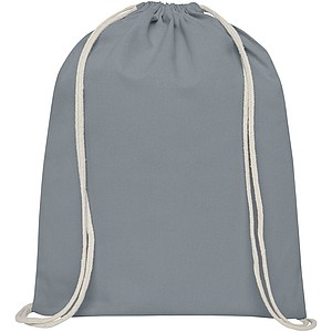 Oregon 140 g/m2 cotton drawstring backpack