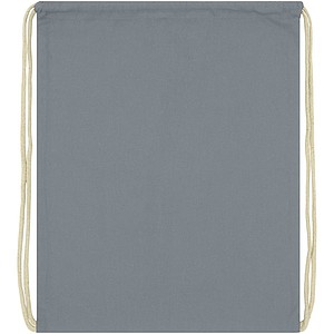 Oregon 140 g/m2 cotton drawstring backpack