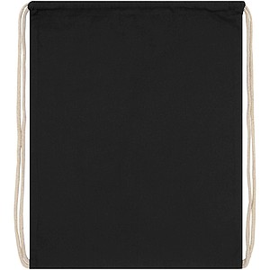 Oregon 140 g/m2 cotton drawstring backpack