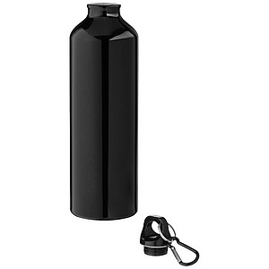Oregon 770 ml RCS certified recycled aluminium water bottle with carabiner