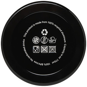 Oregon 770 ml RCS certified recycled aluminium water bottle with carabiner