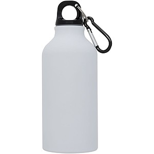 Oregon matte 400 ml sport bottle with carabiner