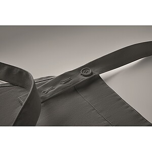 Organic cotton apron 240 gr/m2, stone grey