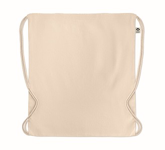 Organic cotton drawstring bag
