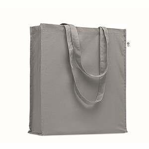 Organic cotton shopping bag, grey