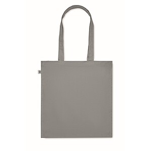 Organic cotton shopping bag, grey
