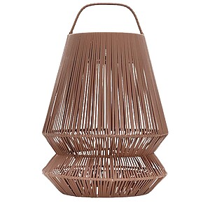 Originalhome Lampion recycled portable lampshade, brick red