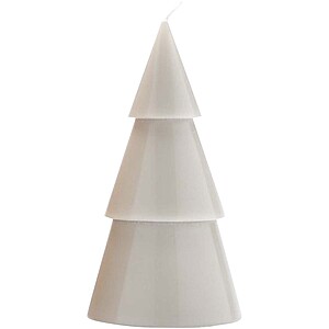 Originalhome Xmas tree candle - L, light grey