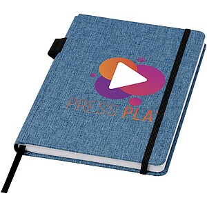 Orin A5 RPET notebook, hale blue