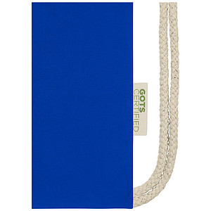 Orissa 100 g/m2 GOTS organic cotton drawstring backpack 5L