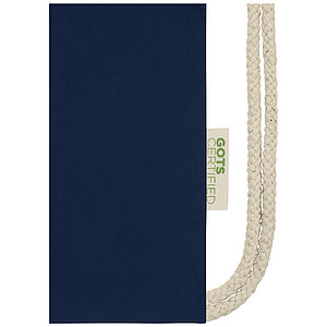Orissa 100 g/m2 GOTS organic cotton drawstring backpack 5L