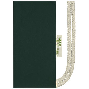 Orissa 100 g/m2 GOTS organic cotton drawstring backpack 5L