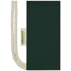Orissa 100 g/m2 GOTS organic cotton drawstring backpack 5L