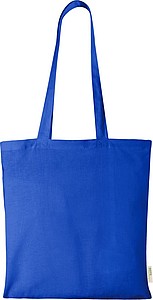 Orissa 100 g/m2 GOTS organic cotton tote bag, royal blue