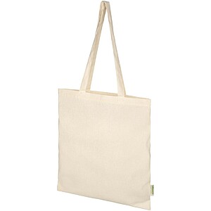 Orissa 140 g/m2 organic cotton tote bag 7L, natural