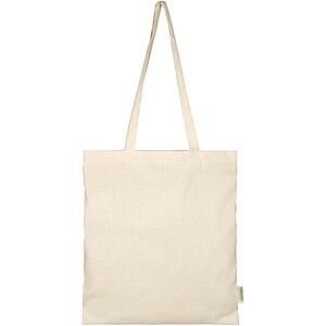 Orissa 140 g/m2 organic cotton tote bag 7L, natural