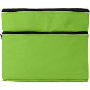 Oslo cooler bag, black, apple green