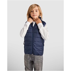 Oslo kids insulated bodywarmer, solid black