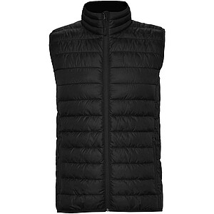 Oslo kids insulated bodywarmer, solid black
