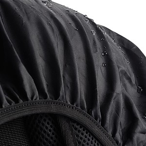 Outdoor laptop backpack, black