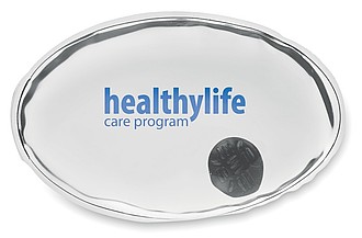 Oval hand warmer