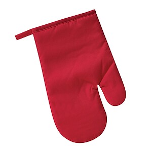 Oven mitt, red