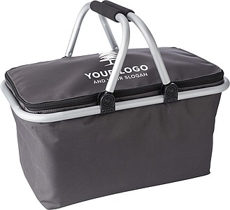 Oxford fabric, cooler, foldable shopping basket