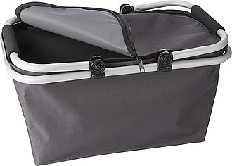 Oxford fabric foldable shopping basket.