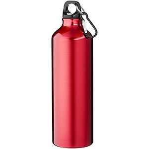 Pacific bottle with karabiner, red