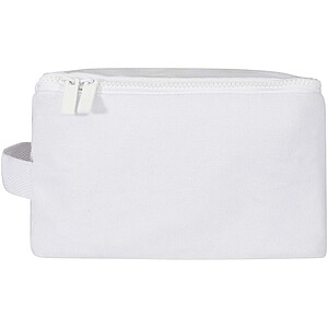 Pack 500 g/m2 Aware™ recycled toiletry organiser, white