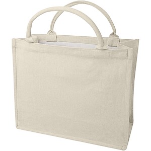 Page 500 g/m2 recycled book tote bag
