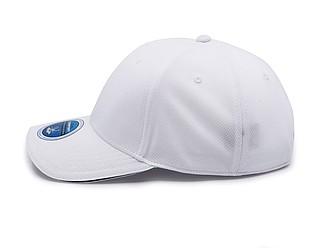 PALOK Functional sports cap made of polyester, white