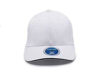 PALOK Functional sports cap made of polyester, white