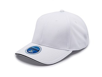 PALOK Functional sports cap made of polyester, white