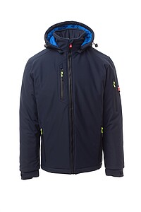 Pánská softshellová bunda PAYPER CREEK PAD ULTRALITE, námořní modrá, 3XL