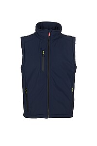 Pánská softshellová vesta PAYPER CREEK PAD VEST ULTRALITE, námořní modrá, 3XL