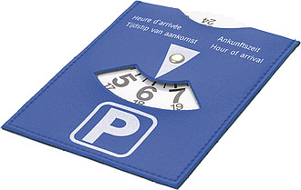 Parking discBlue