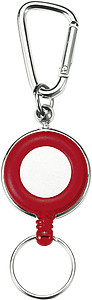 Pass holder with 60cm cordRed