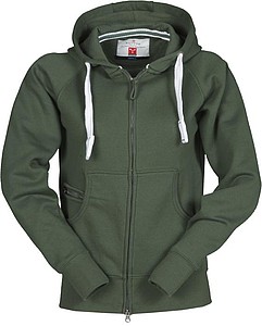 PAYPER DALLAS+ LADY sweatshirt, dark green, M