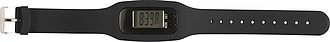 Pedometer with silicone wristband